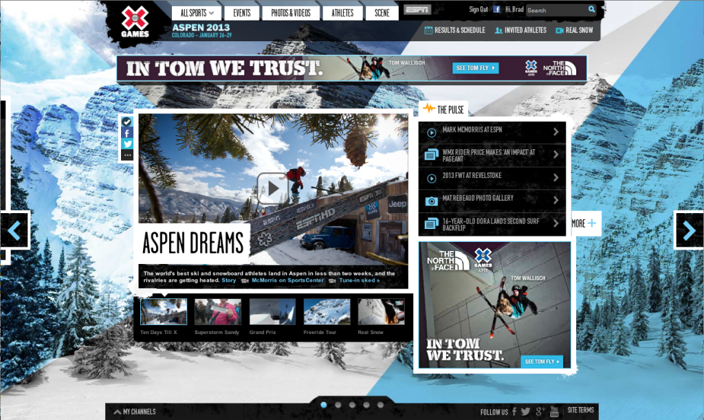 Digital Debut: Newly Redesigned XGames.com Officially Launches, New App Available This Week