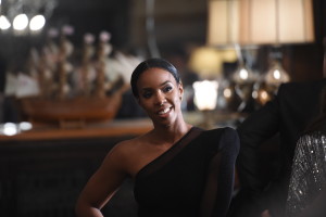 Los Angeles, CA - October 9, 2015: Kelly Rowland in the 2015 College Football Playoff Campaign Shoot (Photo by Scott Clarke / ESPN Images)