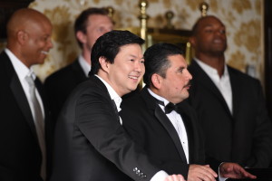Los Angeles, CA - October 9, 2015: Ken Jeong in the 2015 College Football Playoff Campaign Shoot (Photo by Scott Clarke / ESPN Images)