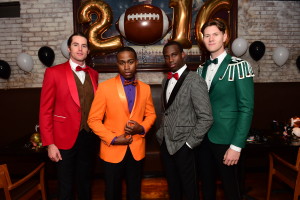 Atlanta, GA - December 9, 2015 - Stats: 2015 College Football Playoff tuxedos (Photo by Phil Ellsworth / ESPN Images)