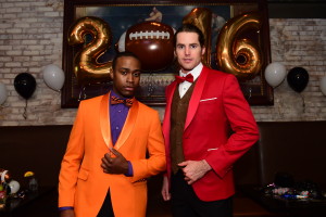 Atlanta, GA - December 9, 2015 - Stats: 2015 College Football Playoff tuxedos (Photo by Phil Ellsworth / ESPN Images)