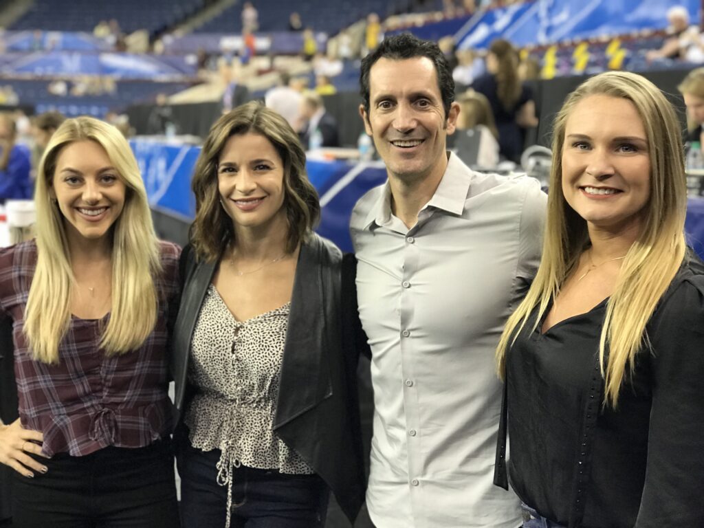 John Roethlisberger pioneered women’s gymnastics coverage for the SEC Network when he joined the staff in 2014 for its debut of season coverage.