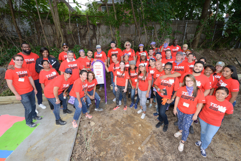 ESPN Volunteers Improve Little Neck Kids’ Lives and Futures with Play