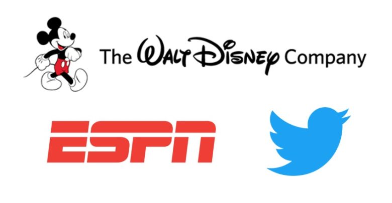 TWDC, ESPN, Twitter