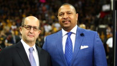 Jeff Van Gundy and Mark Jackson