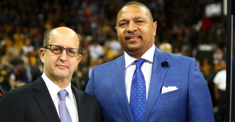 Jeff Van Gundy and Mark Jackson