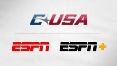 CUSA, ESPN, ESPN+ Logo