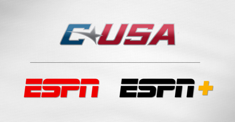 CUSA, ESPN, ESPN+ Logo