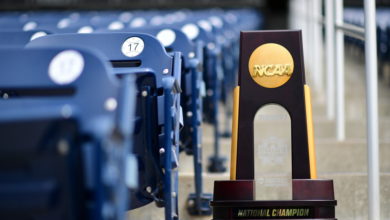 College World Series Trophy