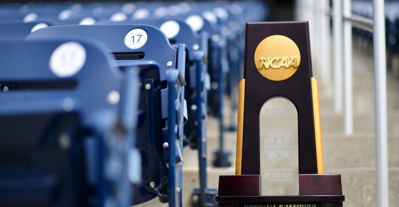 College World Series Trophy