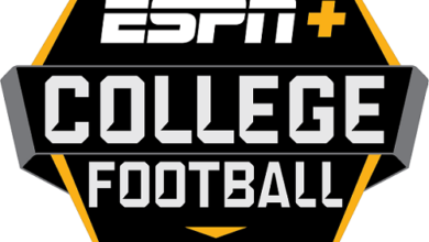 ESPN + College Football Logo