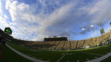 College Football Oregon Ducks Stadium