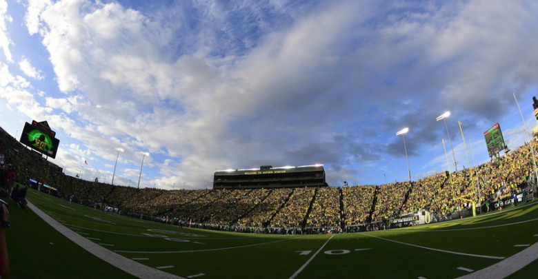 College Football Oregon Ducks Stadium