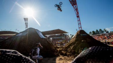 BMX Dirt during X Games Sydney 2000