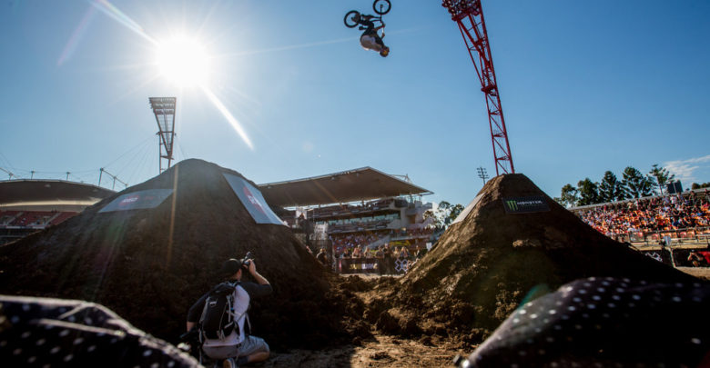 BMX Dirt during X Games Sydney 2000