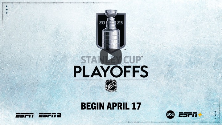Stanley Cup Playoffs begin April 17 ESPN, ESPN2, ABC, ESPN+