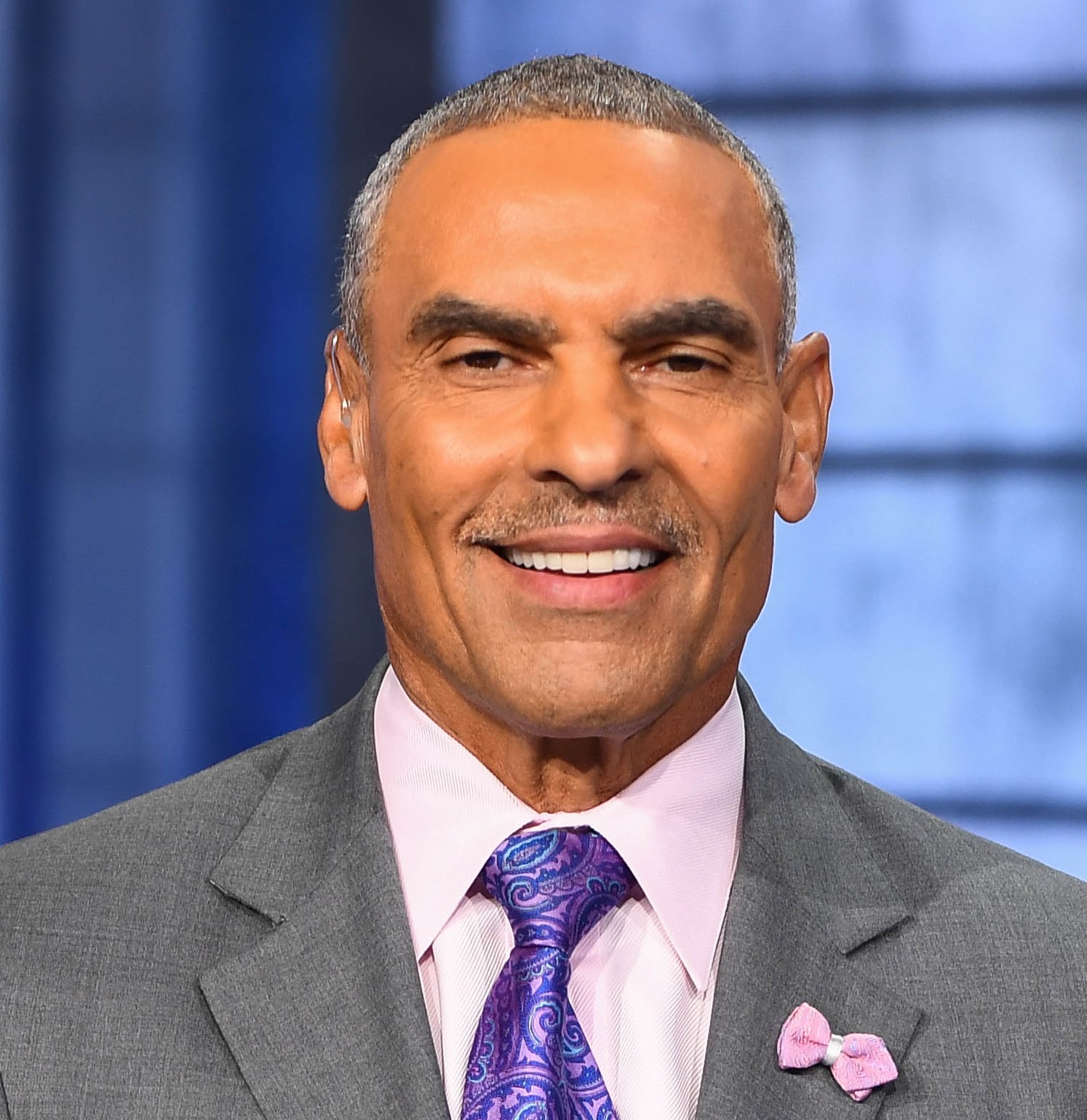 Former NFL and college football head coach and player Herm Edwards is a football analyst for ESPN